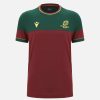 Tenues De Match Officielles Macron Equipe Du Portugal De Rugby | T-Shirt En Coton Ligne Supporter Adulte Rugby World Cup 2023 Equipe Du Portugal De Rugby