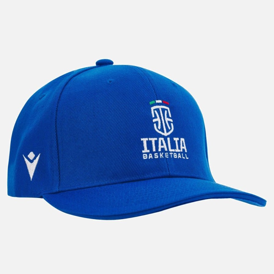 Tenues De Match Officielles Macron Italbasket | Casquette De Baseball Adulte Italbasket 2023/24