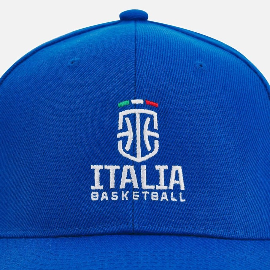 Tenues De Match Officielles Macron Italbasket | Casquette De Baseball Adulte Italbasket 2023/24