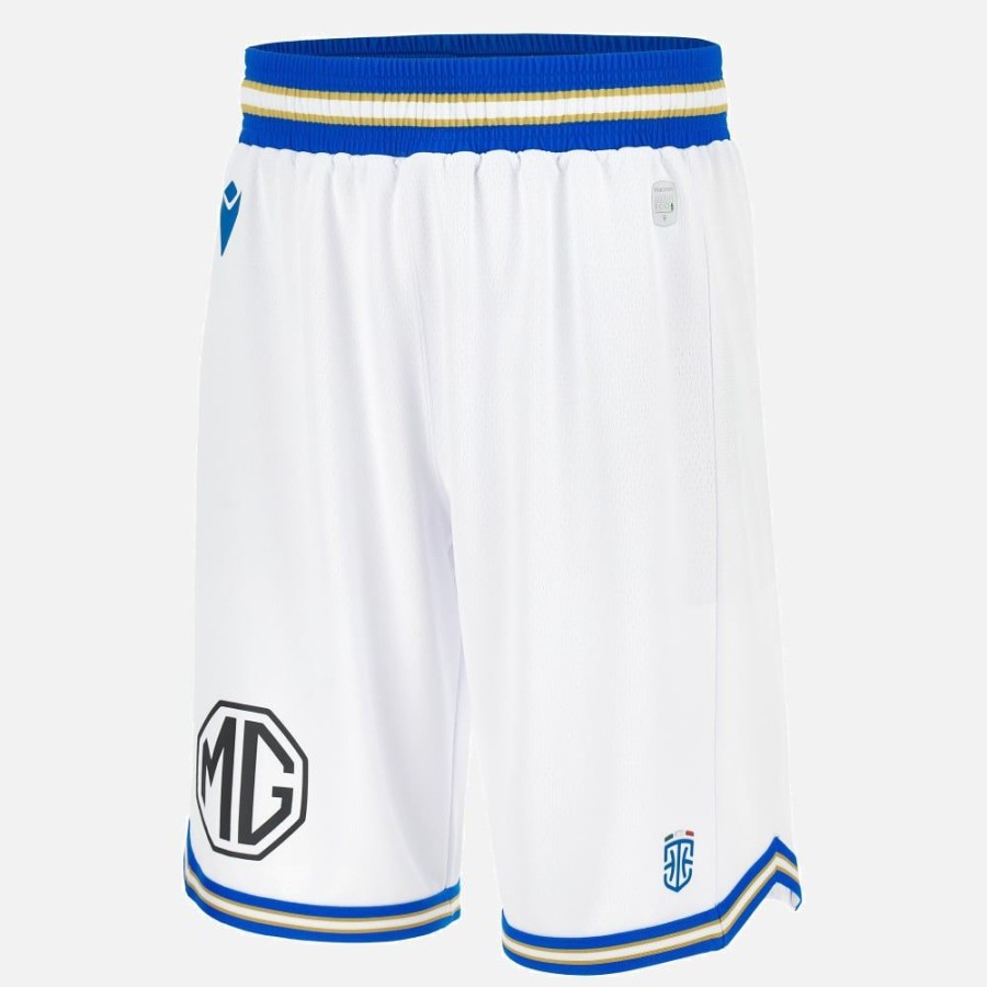 Tenues De Match Officielles Macron Italbasket | Short En Deplacement Adulte Italbasket Coupe Du Monde 2023