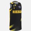 Tenues De Match Officielles Macron Mhp Riesen Ludwigsburg | Maillot Exterieur Champions League Mhp Riesen Ludwigsburg 2021/22 | Vetements De Sport Techniques Macron