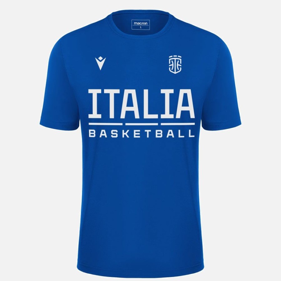 Tenues De Match Officielles Macron Italbasket | T-Shirt Italbasket Edition Speciale Datome