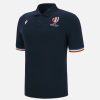 Tenues De Match Officielles Macron Rugby World Cup France 2023 | Polo Pique En Coton Adulte Rugby World Cup 2023