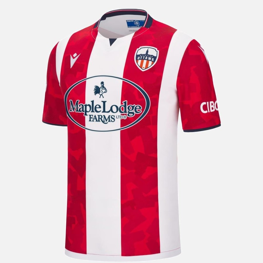 Tenues De Match Officielles Macron Premiere Ligue Canadienne | Maillot De Match Domicile Adulte Atletico Ottawa 2023/24