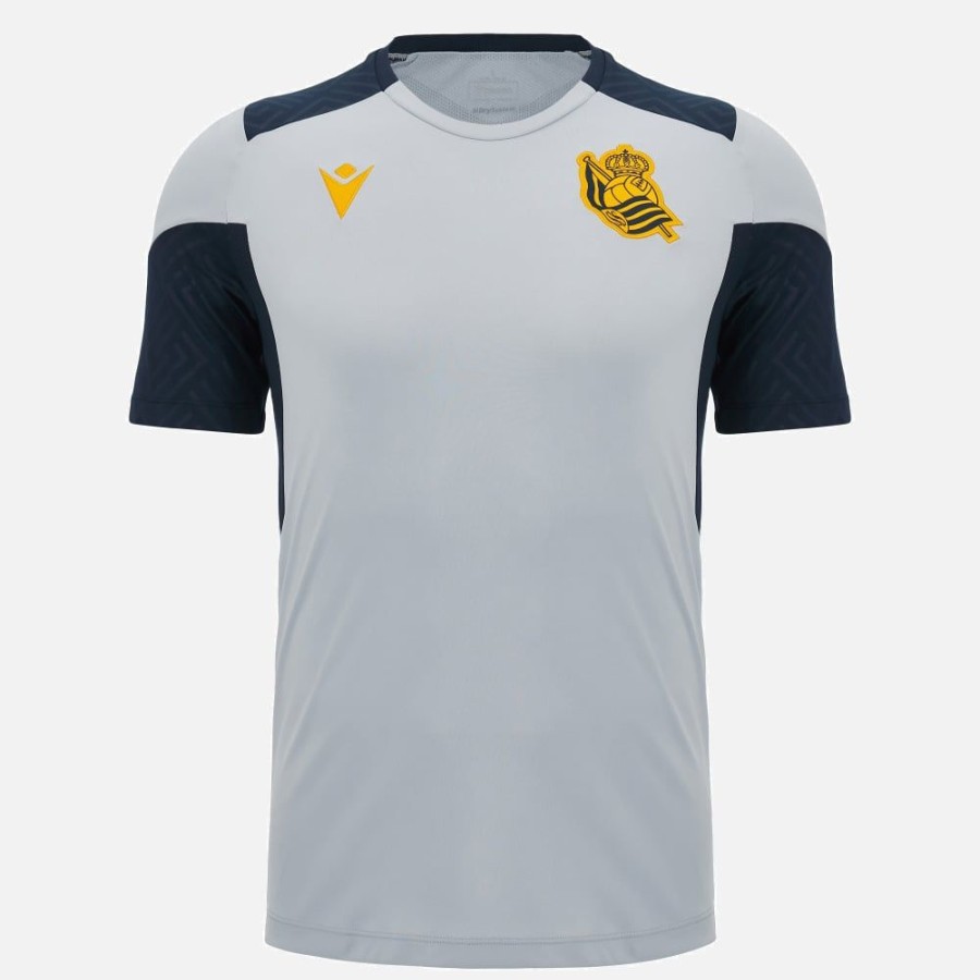 Tenues De Match Officielles Macron Real Sociedad | T-Shirt Entrainement Adulte Real Sociedad 2023/24