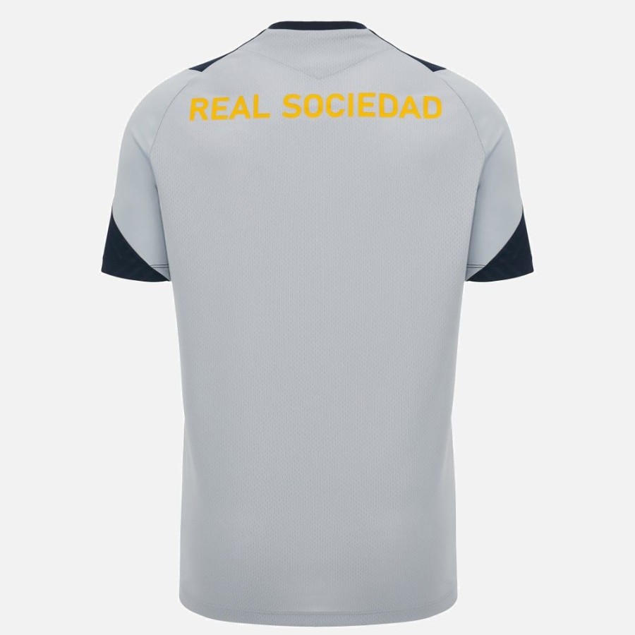 Tenues De Match Officielles Macron Real Sociedad | T-Shirt Entrainement Adulte Real Sociedad 2023/24