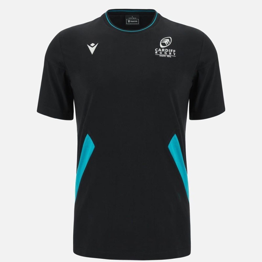 Tenues De Match Officielles Macron Cardiff Rugby | T-Shirt Rugby Adulte Cardiff Rugby 2023/24