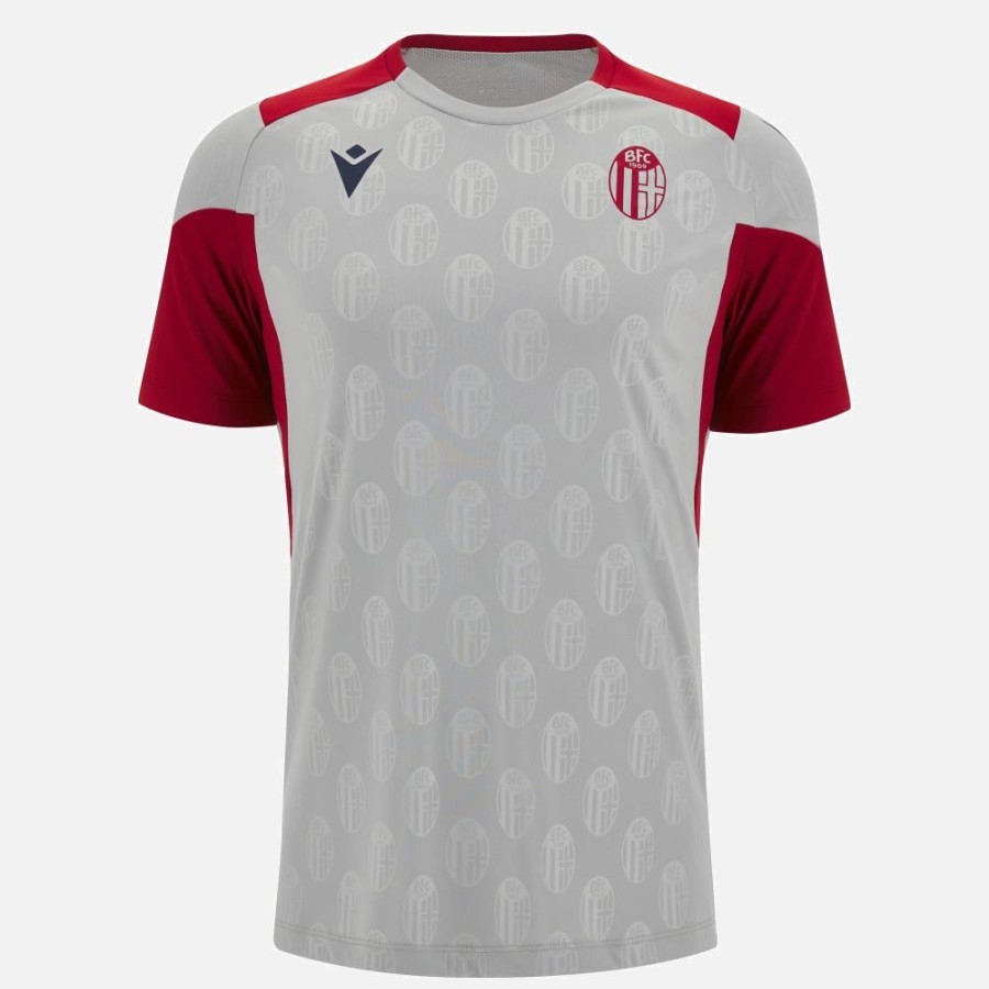 Tenues De Match Officielles Macron Bologna Fc 1909 | T-Shirt Entrainement Adulte Bologna Fc 1909 2023/24