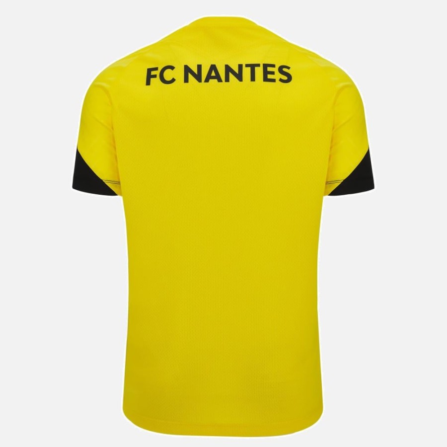 Tenues De Match Officielles Macron Fc Nantes | T-Shirt Entrainement Adulte Fc Nantes 2023/24