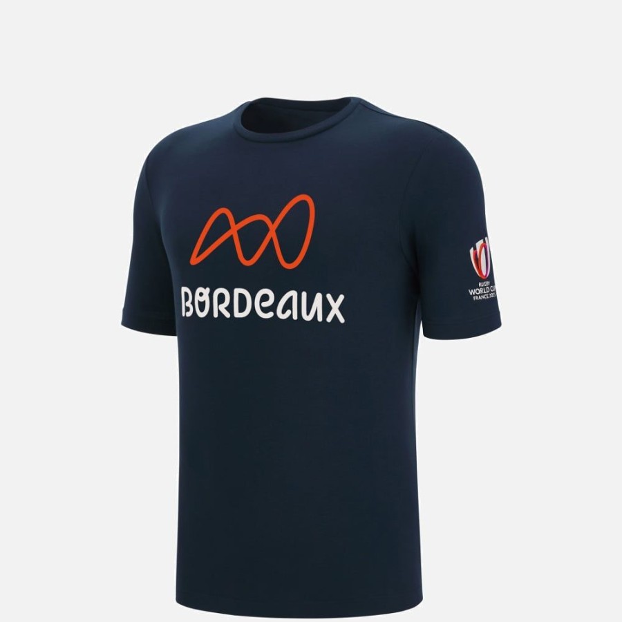 Tenues De Match Officielles Macron Rugby World Cup France 2023 | T-Shirt En Coton Enfant Rugby World Cup 2023