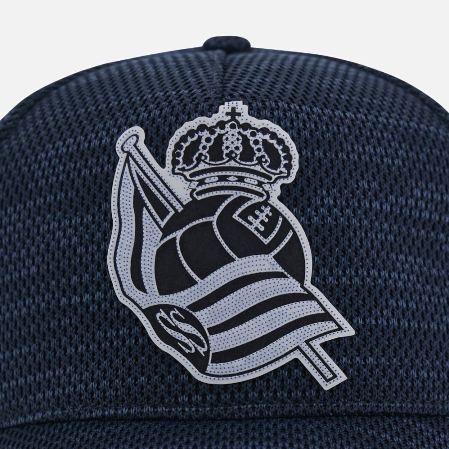 Tenues De Match Officielles Macron Real Sociedad | Casquette De Baseball Adulte Real Sociedad 2023/24