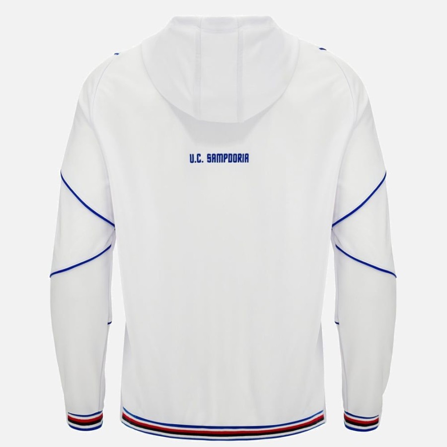 Tenues De Match Officielles Macron Uc Sampdoria | Top Travel Avec Fermeture Eclair Integrale Adulte Uc Sampdoria 2023/24