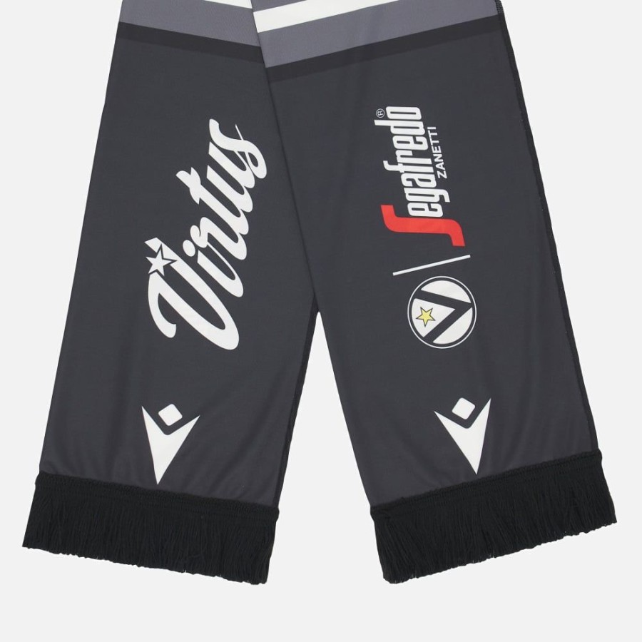 Tenues De Match Officielles Macron Virtus Segafredo Bologna | Echarpe Legere Virtus Segafredo Bologna 2023/24