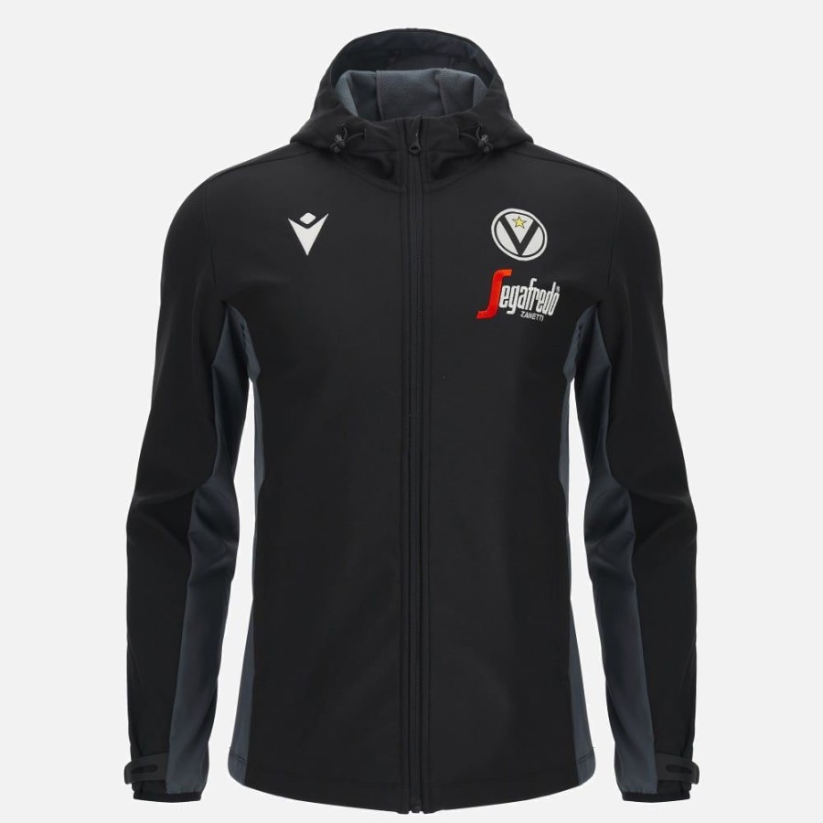 Tenues De Match Officielles Macron Virtus Segafredo Bologna | Veste Virtus Segafredo Bologna 2023/24