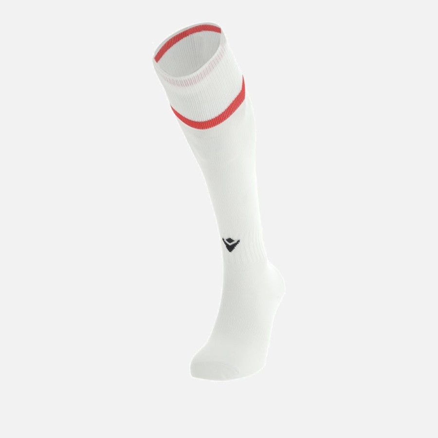 Tenues De Match Officielles Macron Equipe D'Albanie De Football | Chaussettes De Match Exterieur Adulte Equipe Albanie Fshf 2020/21 | Vetements De Sport Techniques Macron