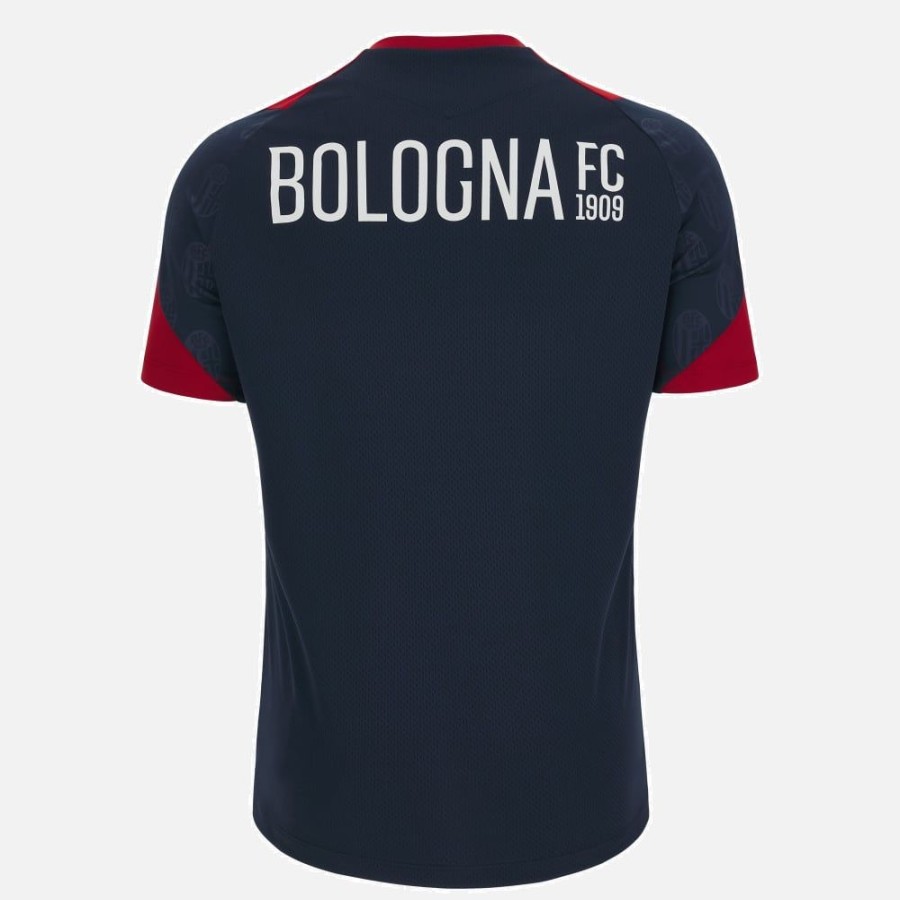 Tenues De Match Officielles Macron Bologna Fc 1909 | T-Shirt Entrainement Adulte Bologna Fc 1909 2023/24