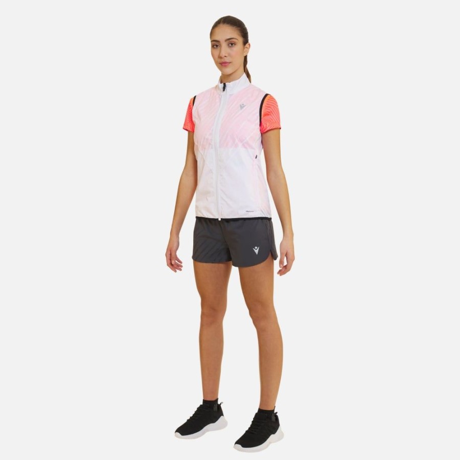 Run&Train Macron Vestes | Beverly Gilet Coupe-Vent Running Femme