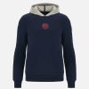 Tenues De Match Officielles Macron Bologna Fc 1909 | Bologna Fc 1909 2023/24 Sweat-Shirt A Capuche Athleisure Pour Hommes