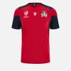 Tenues De Match Officielles Macron Federation Italienne De Rugby | T-Shirt Entrainement Adulte Rugby World Cup 2023 Italia Rugby