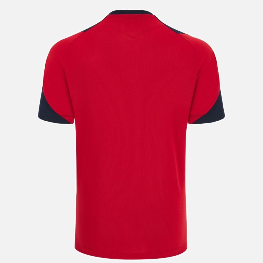 Tenues De Match Officielles Macron Federation Italienne De Rugby | T-Shirt Entrainement Adulte Rugby World Cup 2023 Italia Rugby