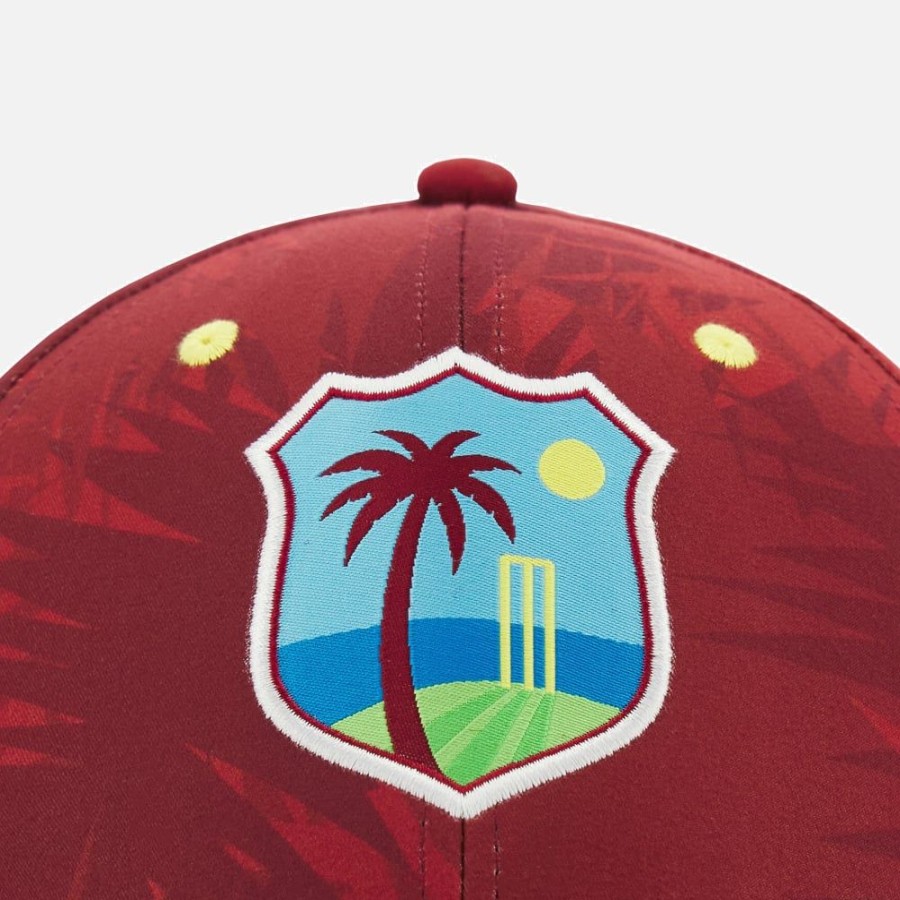 Tenues De Match Officielles Macron West Indies Cricket | Casquette Officielle Odi West Indies Cricket 2023/24