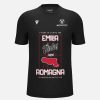 Tenues De Match Officielles Macron Virtus Segafredo Bologna | T-Shirt Virtus Bologna Edition Speciale Pour L'Emilie-Romagne