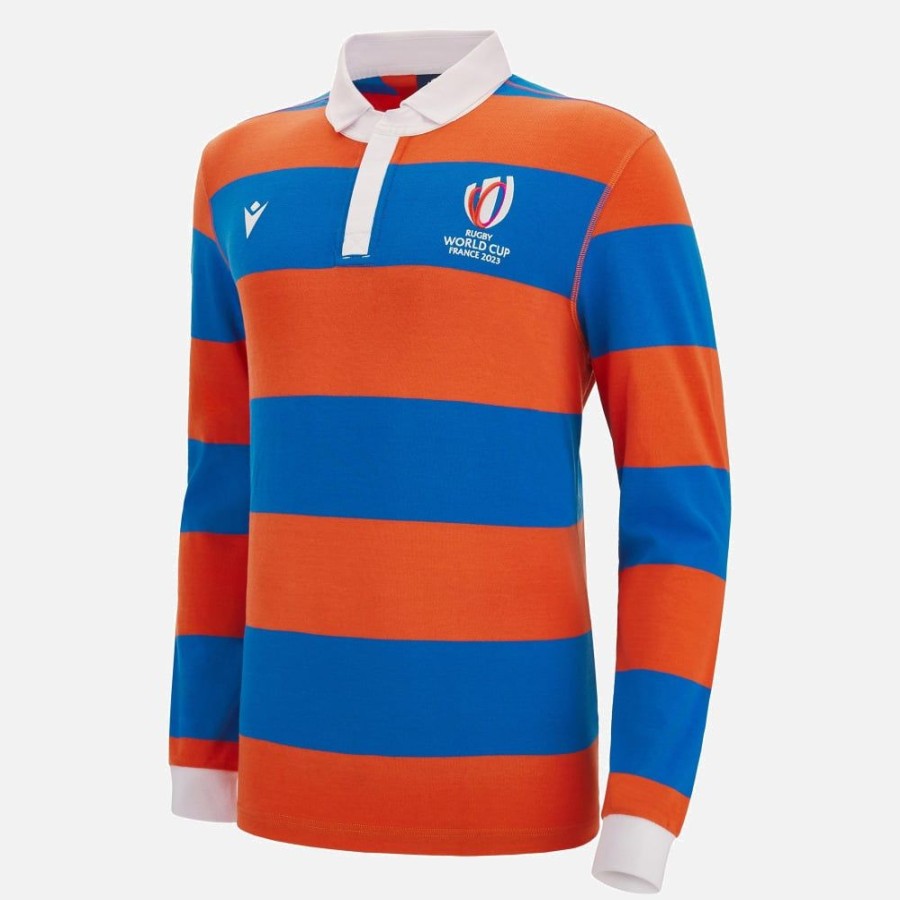 Tenues De Match Officielles Macron Rugby World Cup France 2023 | Polo En Coton Adulte Rugby World Cup 2023