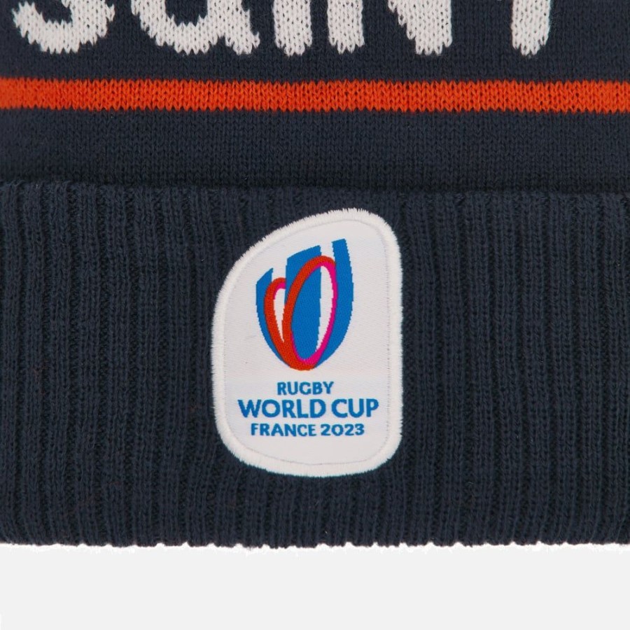 Tenues De Match Officielles Macron Rugby World Cup France 2023 | Bonnet Avec Pompon Adulte Rugby World Cup 2023