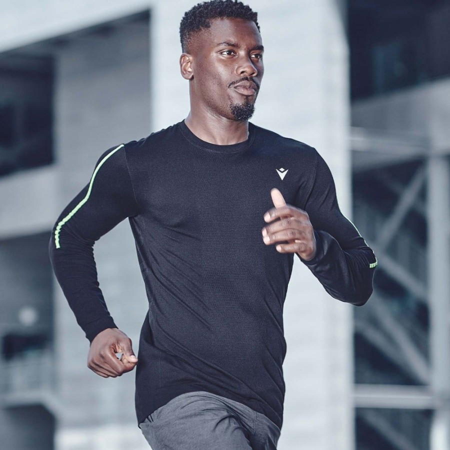 Run&Train Macron Maillots | Markus Maillot Running Homme Seamless