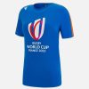 Tenues De Match Officielles Macron Rugby World Cup France 2023 | T-Shirt En Coton Femme Rugby World Cup 2023