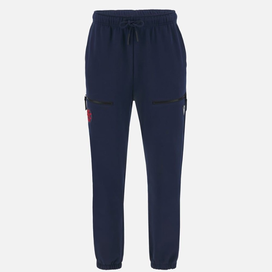 Tenues De Match Officielles Macron Bologna Fc 1909 | Bologna Fc 1909 2023/24 Pantalon De Sport Athleisure Pour Homme