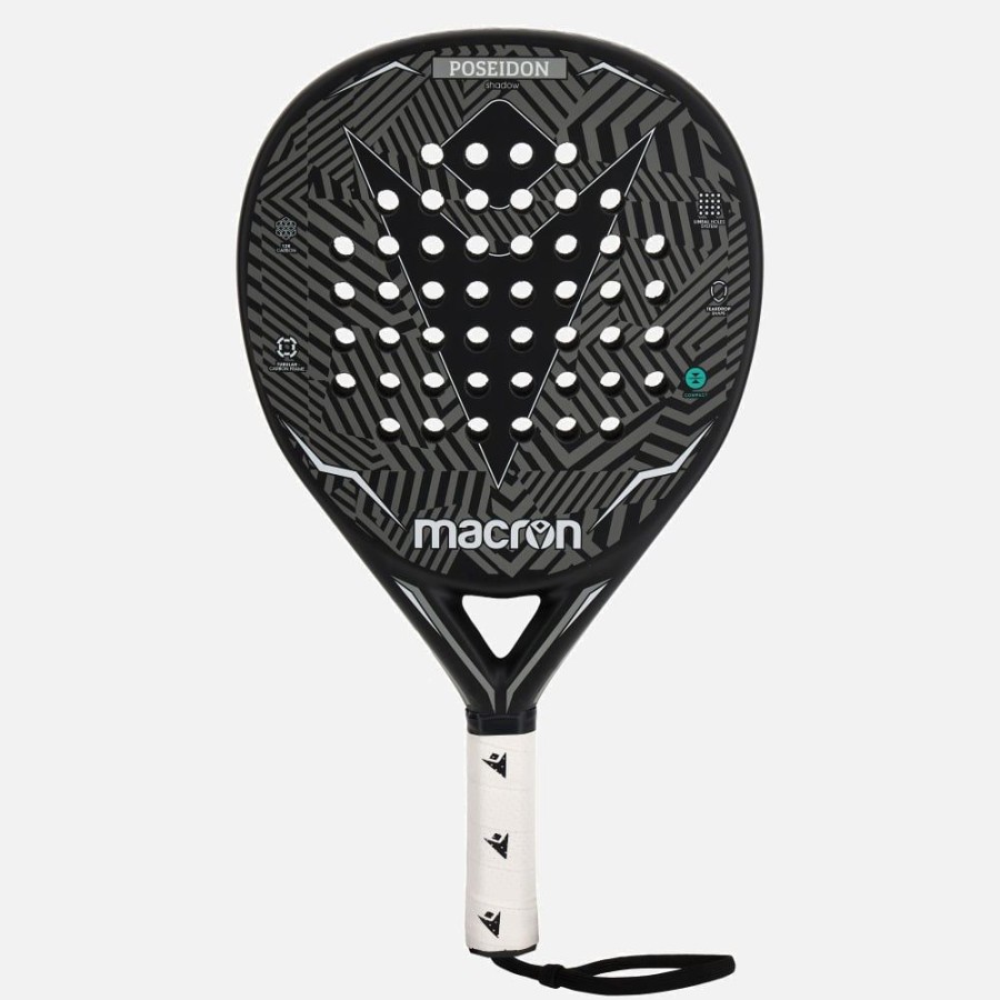 Padel Macron Premium | Poseidon Shadow Ii Premium Raquette Padel