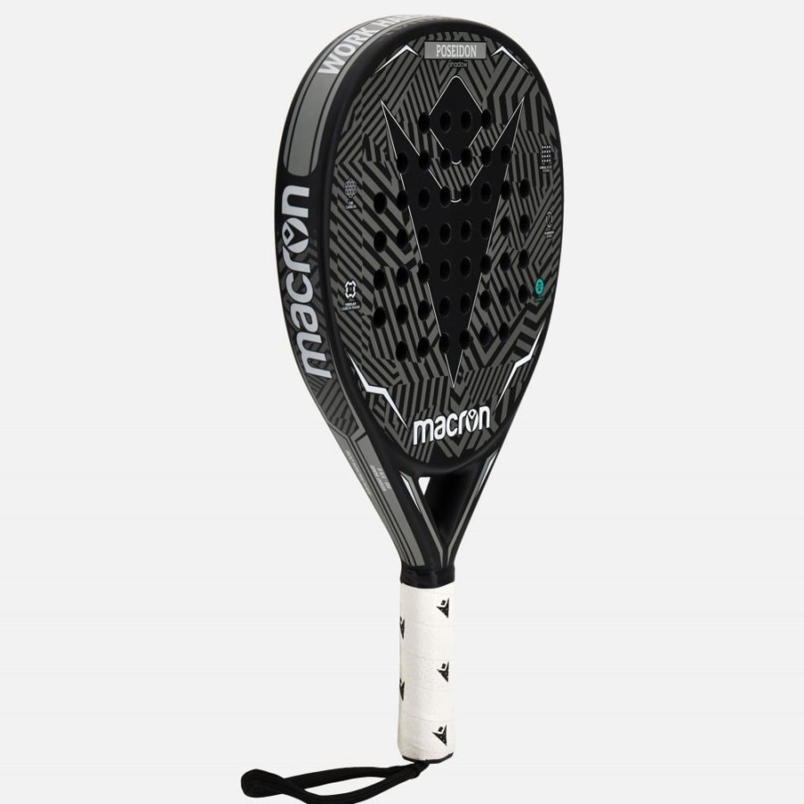 Padel Macron Premium | Poseidon Shadow Ii Premium Raquette Padel