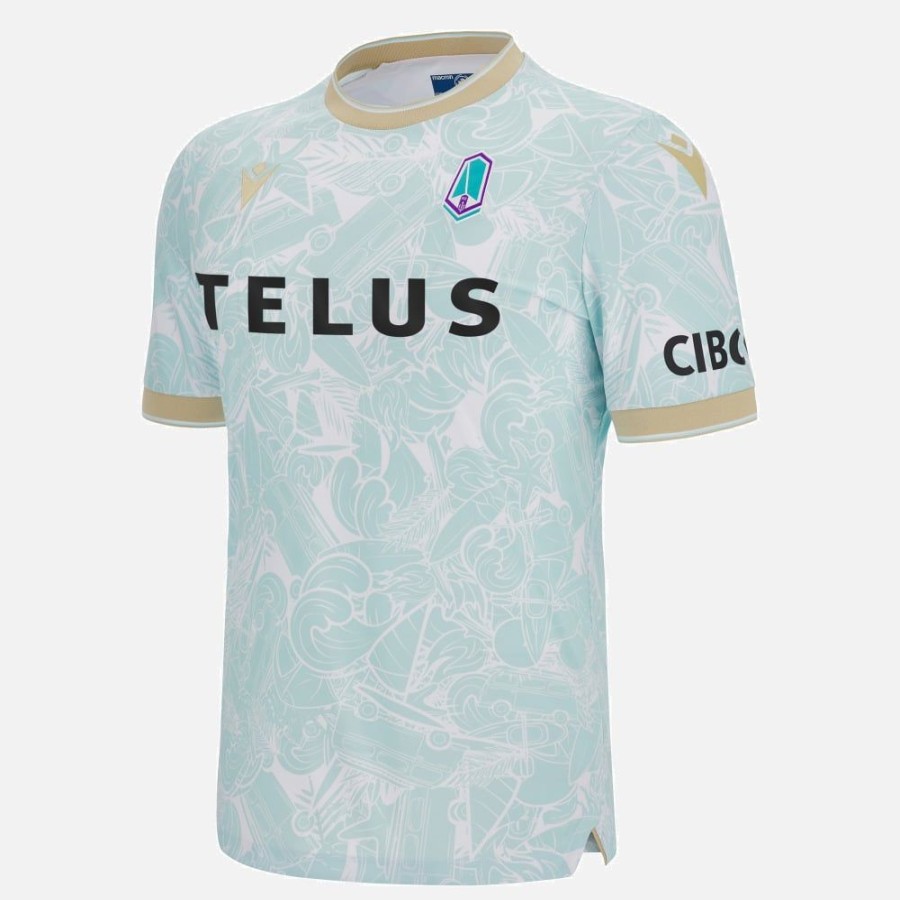 Tenues De Match Officielles Macron Premiere Ligue Canadienne | Maillot De Match Exterieur Adulte Pacific Fc 2023/24