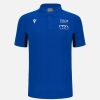 Tenues De Match Officielles Macron Italbasket | Polo Officiel En Polycotton Adulte Italbasket 2023/24