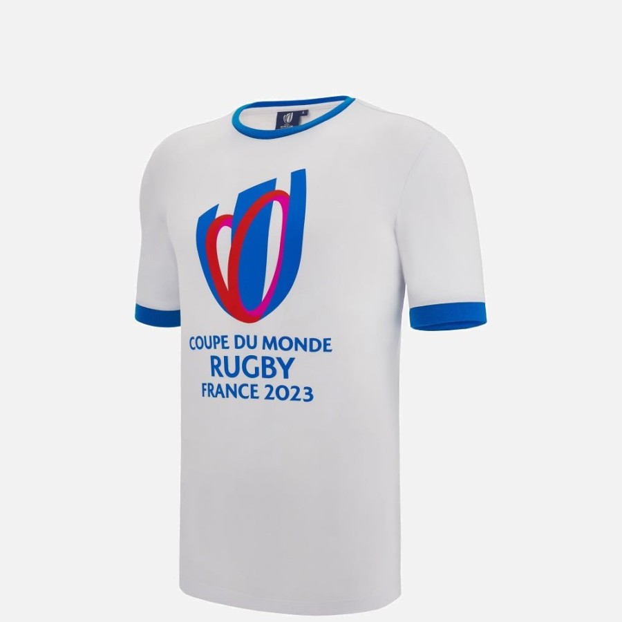 Tenues De Match Officielles Macron Rugby World Cup France 2023 | T-Shirt En Coton Enfant Rugby World Cup 2023