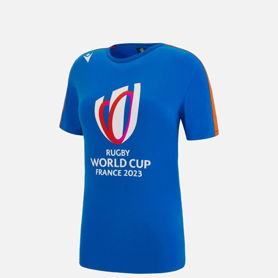 Tenues De Match Officielles Macron Rugby World Cup France 2023 | T-Shirt En Coton Enfant Rugby World Cup 2023