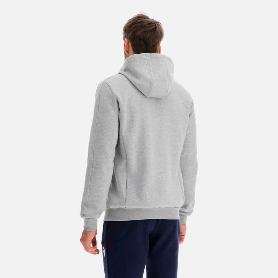 Freetime Macron Sweat&Shirts | Sweatshirt Avec Fermeture Eclair A Capuche En Coton Zither | Vetements De Sport Techniques Macron