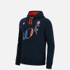 Tenues De Match Officielles Macron Rugby World Cup France 2023 | Sweat A Capuche En Coton Enfant Rugby World Cup 2023