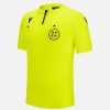 Tenues De Match Officielles Macron Rfef & Arbitres Espagnols | Maillot Arbitre Neon Jaune Comite Tecnico De Arbitros 2022/24