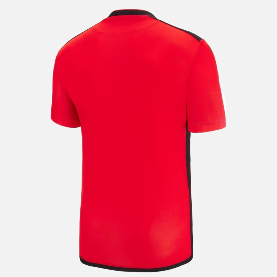 Tenues De Match Officielles Macron Federation Georgienne De Football | Maillot De Match Exterieur Adulte Federation Georgienne De Football 2022/23 | Vetements De Sport Techniques Macron