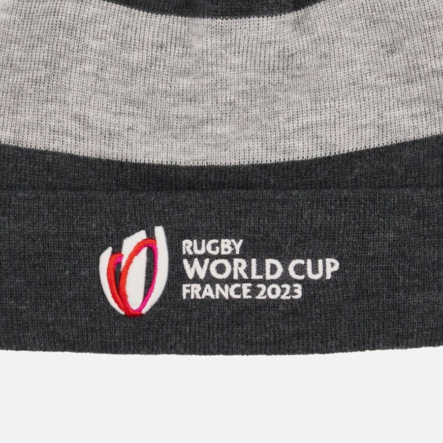 Tenues De Match Officielles Macron Rugby World Cup France 2023 | Bonnet Avec Pompon Adulte Rugby World Cup 2023