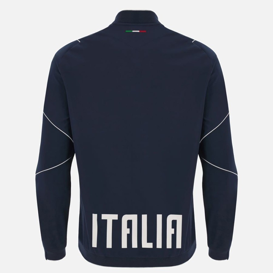 Tenues De Match Officielles Macron Federation Italienne De Rugby | Veste Anthem Adulte Italia Rugby 2023/24