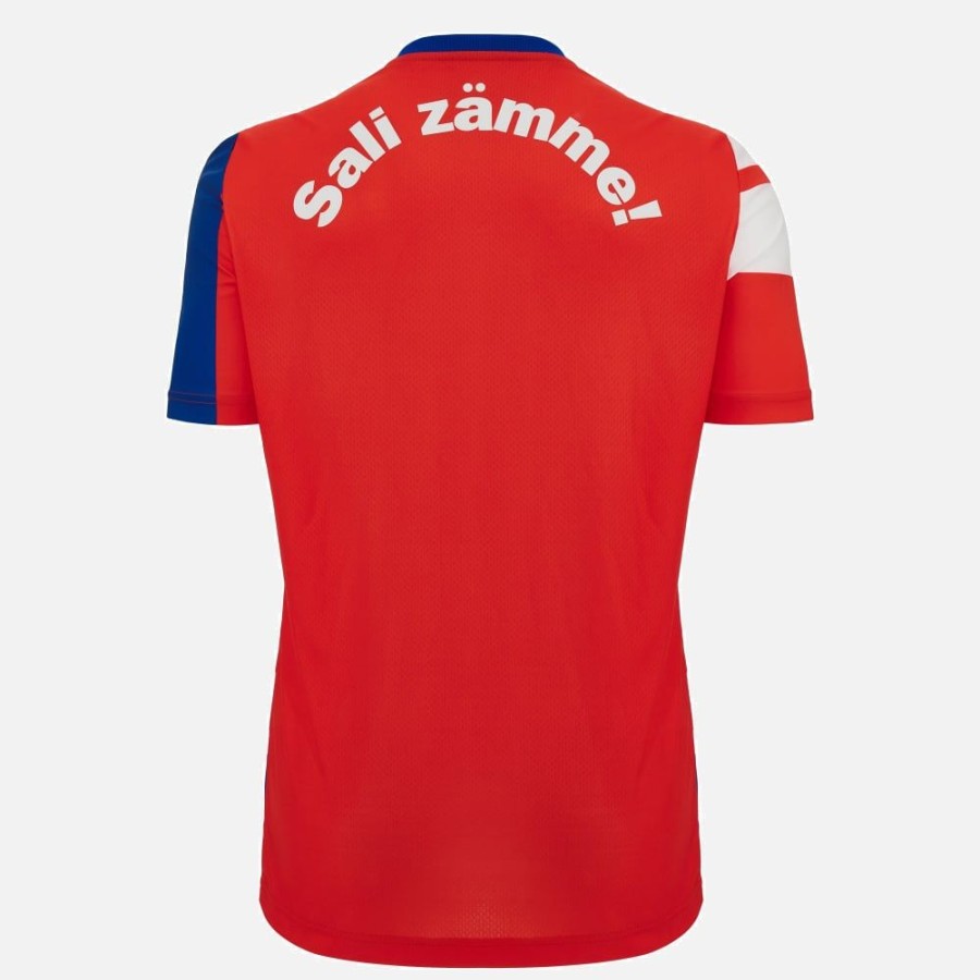 Tenues De Match Officielles Macron Fc Bale 1893 | T-Shirt Entrainement Adulte Fc Basel 1893 2023/24