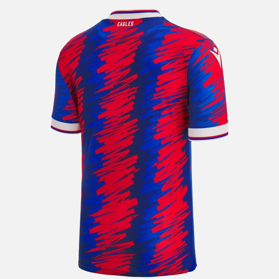 Tenues De Match Officielles Macron Crystal Palace Fc | Maillot De Match Domicile Adulte Crystal Palace 2022/23