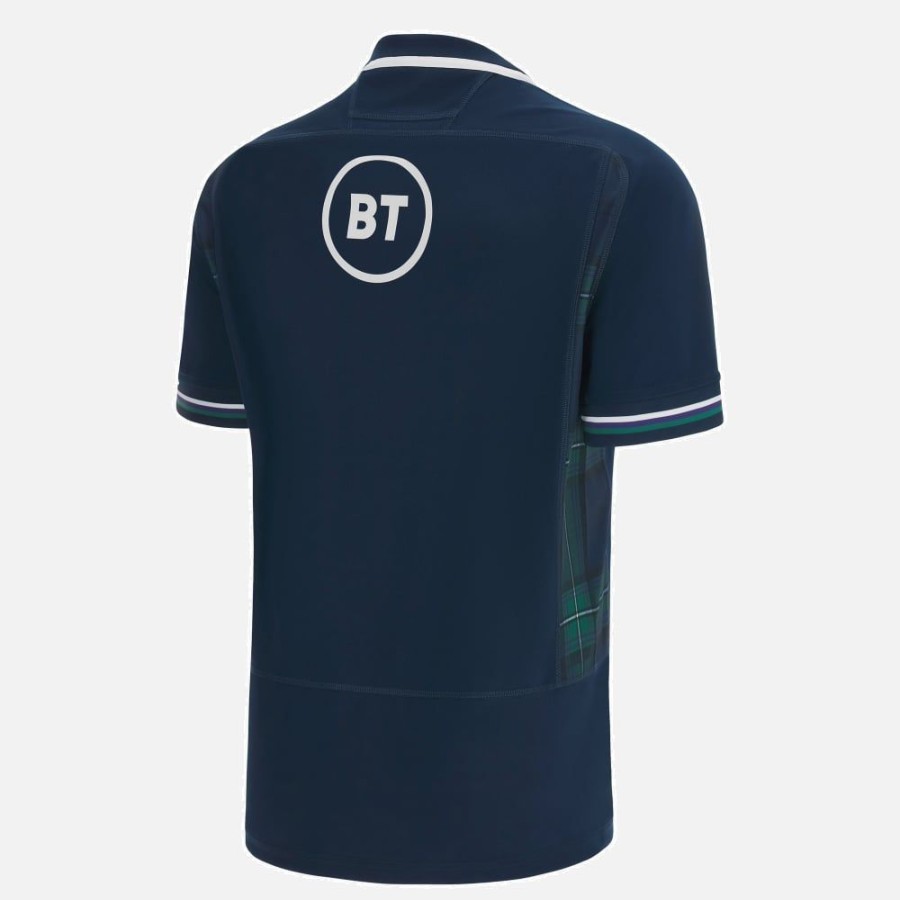 Tenues De Match Officielles Macron Ecosse Rugby | Maillot De Match Domicile Replique Adulte Ecosse Rugby 2023/24