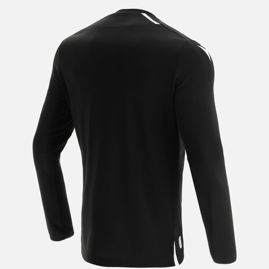 Tenues De Match Officielles Macron Arbitres Uefa | Maillot Arbitre Noir Uefa 2021 | Vetements De Sport Techniques Macron