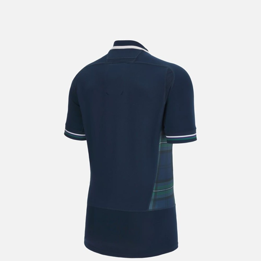 Tenues De Match Officielles Macron Ecosse Rugby | Maillot De Match Domicile Authentic Enfant Rugby World Cup 2023 Ecosse Rugby