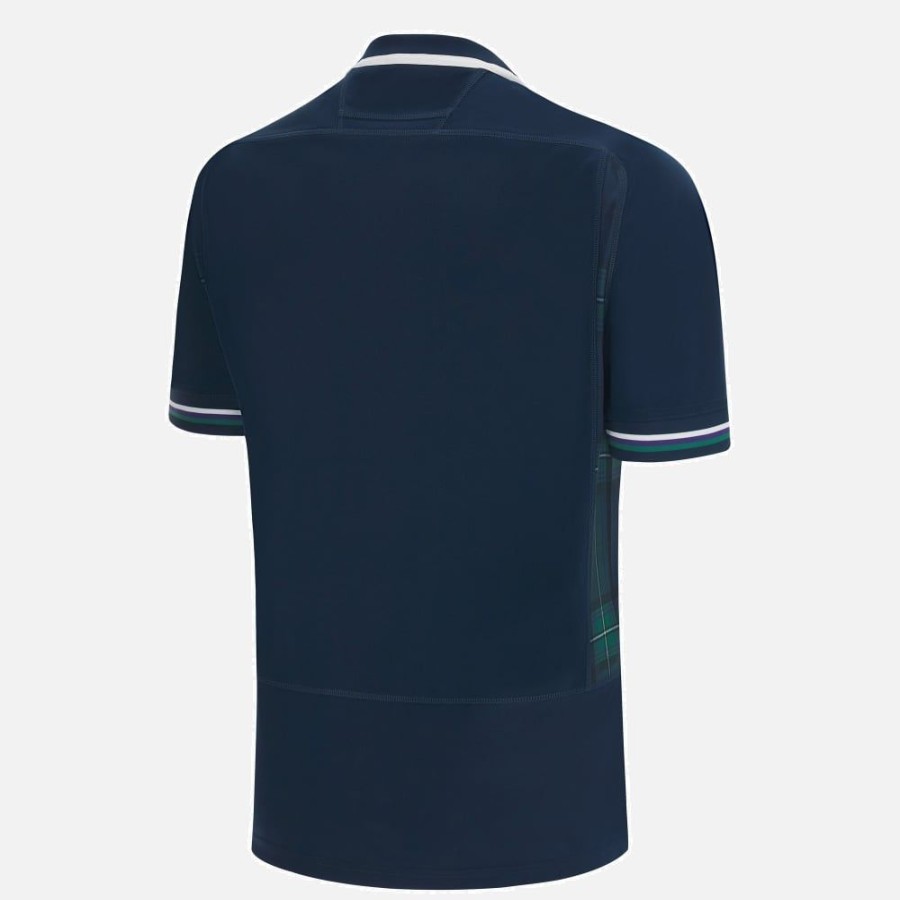 Tenues De Match Officielles Macron Ecosse Rugby | Maillot De Match Domicile Replique Adulte Rugby World Cup 2023 Ecosse Rugby