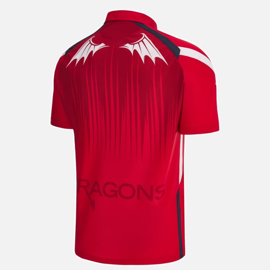 Tenues De Match Officielles Macron Ireland Cricket Team | Maillot De Match Adulte Dragons 2023/24